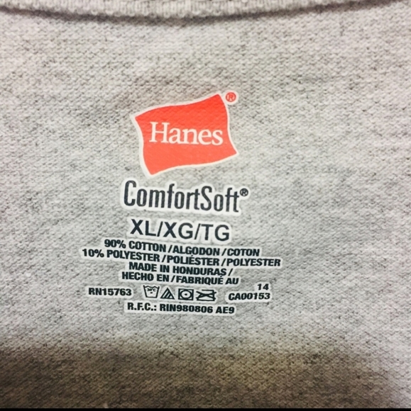 Hanes Comfort Soft Mens Polo Shirt Size XL Gray - Picture 2 of 4